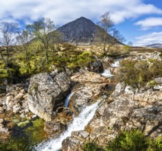 Buachaille Etive Beag in Glencoe, Highlands, Scotland, UK