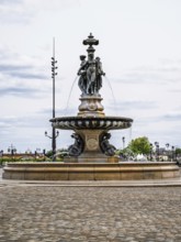 Fontaine des Trois Graces, Place de la Bourse, Bordeaux, Gironde, Nouvelle-Aquitaine, France