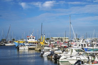Marina and Beach in Arcachon, Gironde, France