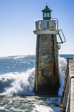 Lighthouse in Capbreton, Landes, Nouvelle-Aquitaine, France