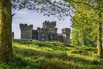 Wray Castle, Lake Windermere, Ambleside, Lake District, Cumbria, England, United Kingdom