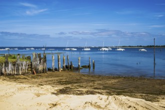 Beach in La Teste-de-Buch, Arcachon, Gironde, France