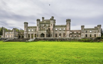 Ruins of Lowther Castle and Gardens, Lowther, Cumbria, England, United Kingdom