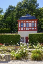 Prelate's Garden, Eberbach Monastery, Cistercian Order, Eltville, Rheingau, Taunus, Hesse, Germany