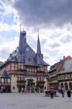 Town Hall, Wernigerode, Harz, Saxony-Anhalt, Germany