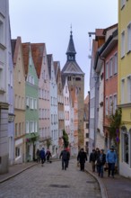 Alte Bergstraße, Landsberg am Lech, Upper Bavaria, Bavaria, Germany