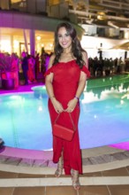 Nina Moghaddam at the Remus Lifestyle Night on the roof terrace of the Pure Salt Hotel in El Toro,