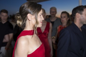 Hilary Swank at the Remus Lifestyle Night on the roof terrace of the Pure Salt Hotel in El Toro,