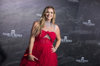 Natalie Bernsteiner at the Remus Lifestyle Night on the roof terrace of the Pure Salt Hotel in El