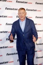 Boris Becker at the press conference on the occasion of the presentation of the new TV and social