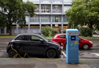 Charging station Stadtwerke Stuttgart for electric cars, charging station, e-filling station,
