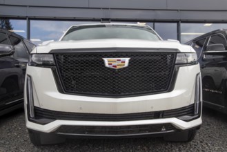 Cadillac Escalade for sale at the dealer in Mannheim