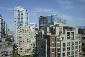 High-rise buildings, Vancouver, British Columbia, Canada