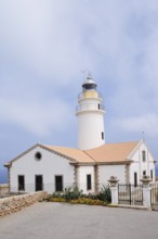 Far de Capdepera lighthouse, Punta de Capdepera, Cala Rajada, Majorca, Balearic Islands, Spain