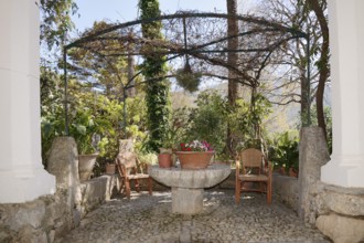 Garden of the manor house Son Marroig, former estate of Archduke Ludwig Salvator, Deia, Serra de