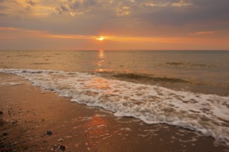 Sunrise on the Baltic Sea, Ostholstein, Schleswig-Holstein, Germany