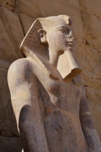 Statue at the Karnak Temple, Luxor, Egypt
