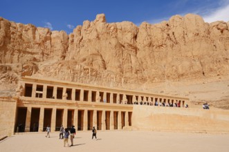 Temple of Hatshepsut, mortuary temple of Hatshepsut, Deir el-Bahari, Thebes, Luxor, Egypt