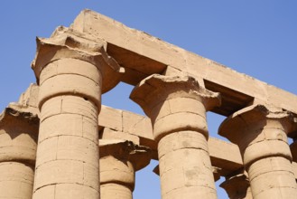 Colonnade, Luxor Temple, Luxor, Egypt