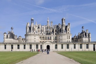 Chambord Castle, Loir-et-Cher department, Centre region, France