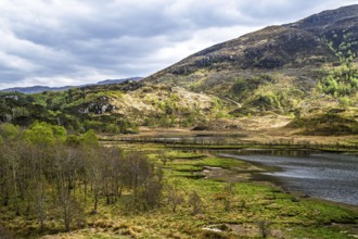 Loch Shiel, Glenfinnan Viaduct, River Finnan, West Highland, Scotland, United Kingdom