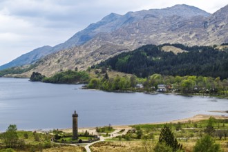 Glenfinnan Monument, Loch Shiel, Glenfinnan Viaduct, River Finnan, West Highland, Scotland, United