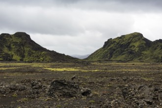 Kerlingarfjöll, lava field, volcanic landscape, mountains, Icelandic highlands, Suðurland,