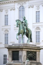 Emperor Joseph Monument in front of the Austrian National Library on Josefsplatz in the Vienna