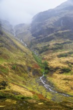 Three Sisters, Glencoe Valley, Argyll, Scotland, United Kingdom
