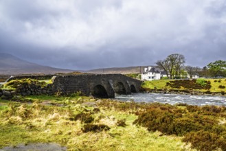 Sligachan Old Bridge, Isle of Skye, Scotland, UK