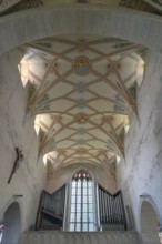 Vaults of the castle church in Bebenhausen Monastery, Bebenhausen district of Tübingen,