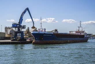 Port Docks in Poole, Dorset, England, United Kingdom