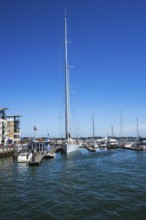 Marina in Poole, Dorset, England, United Kingdom