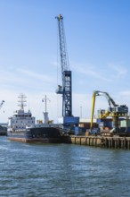 Port Docks in Poole, Dorset, England, United Kingdom