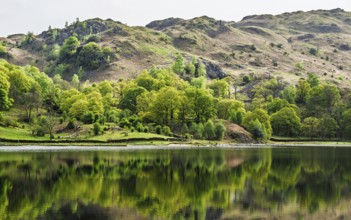 Rydal Water, Rydal, Ambleside, Lake District, Westmorland, Cumbria, England, United Kingdom