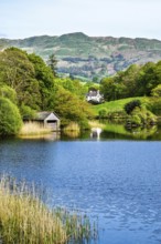 Rydal Water, Rydal, Ambleside, Lake District, Westmorland, Cumbria, England, United Kingdom