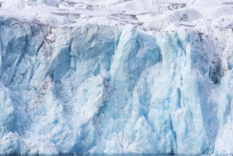 Glacier tongue, ice, bay, Lillienhöökbreen, Spitsbergen, Svalbard