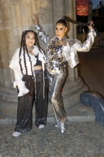 Bahar Kizil and Senna Gammour from the band Monrose at the 47th Christopher Street Day under the