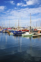 Marina and Beach in Arcachon, Gironde, France