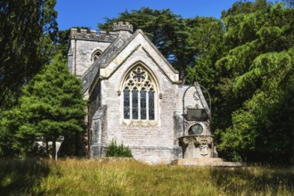 Church on Brownsea Island, Poole, Dorset, England, United Kingdom