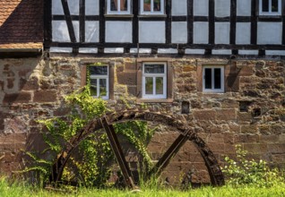 The old castle mill in Büdingen, Hesse, Germany