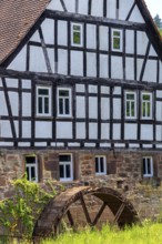 The old castle mill in Büdingen, Hesse, Germany