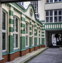 Old town house, historic residential and commercial building in Berlin Mitte, Klosterstraße,