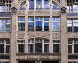 Old town house, historic residential and commercial building in Berlin Mitte, Klosterstraße,