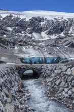 Rettenbachferner on the Ötztal Glacier Road, Sölden, Ötztal, Ötztal Alps, Tyrol, Austria