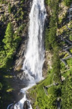 Stuiben Waterfall, Umhausen, Ötztal, Ötztal Alps, Tyrol, Austria