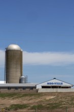 Nashville, Michigan - The Moo-ville Creamery, a family-owned dairy farm with a retail store,