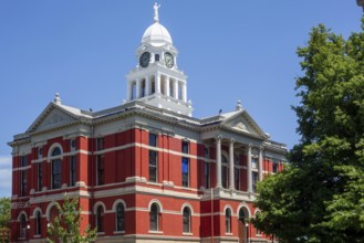 Charlotte, Michigan - The Courthouse Square Museum. Opened in 1885, the building housed the Eaton