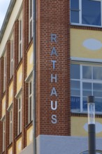 New town hall in the former Kindler corset factory, former Gotthold Kindler and Cie. corset