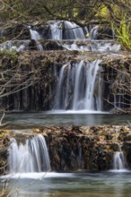 Sinterterrassen der Weißen Lauter, Bach, Water, Autumn, Donntal, Gutenberg, Swabian Jura,